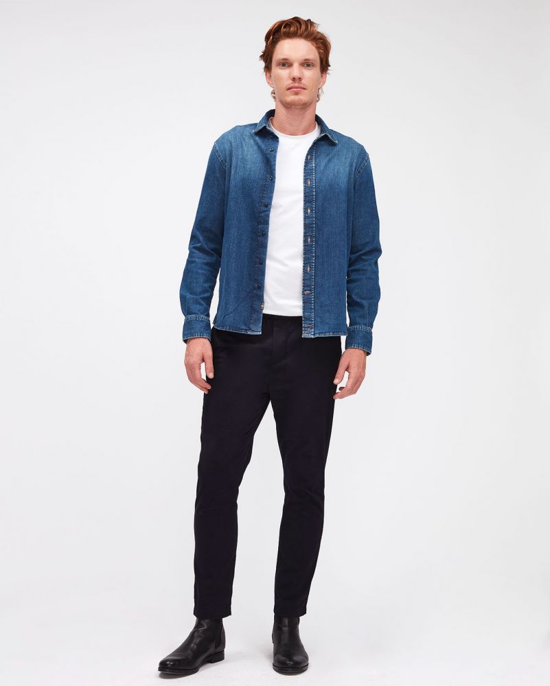 Jogger Chino Luxe Performance Sateen Dark Blue