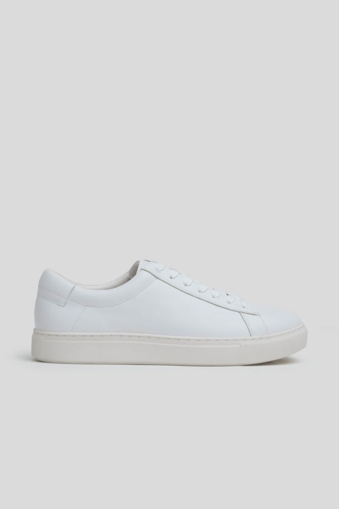 Cupsole Sneaker Leather White