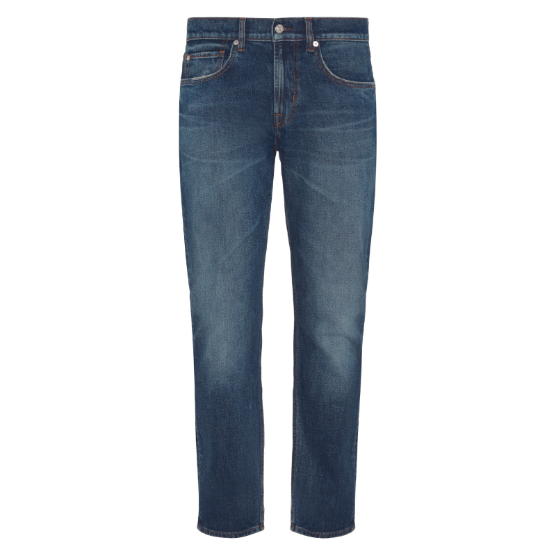 Slimmy Tapered Down Home-Dark Blue