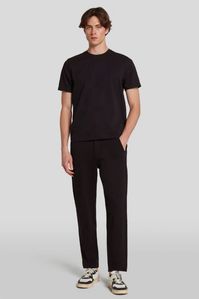 Travel Chino Double Knit Black