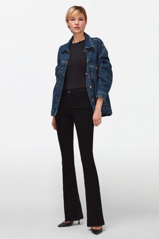 Bootcut Bair Eco Rinsed Black